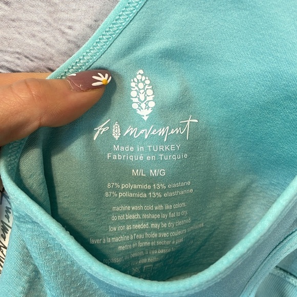 NWT FP Movement Every Single Time Runsie - Cascade / Turquoise - Size M/L - Picture 14 of 17